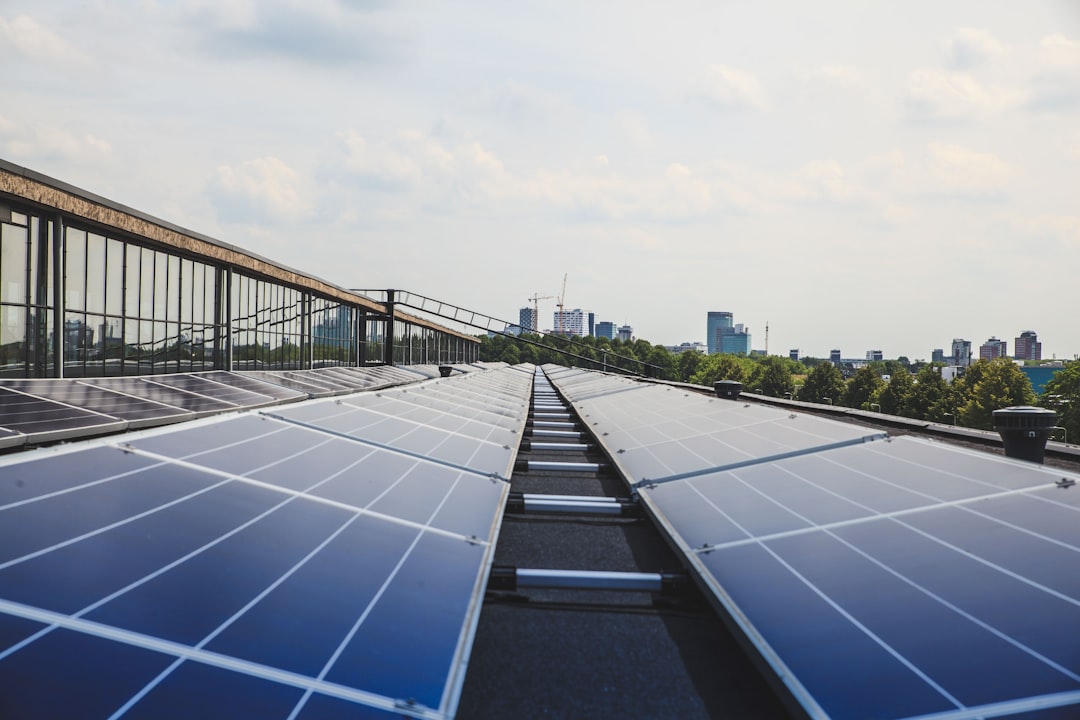 Photo solar panels