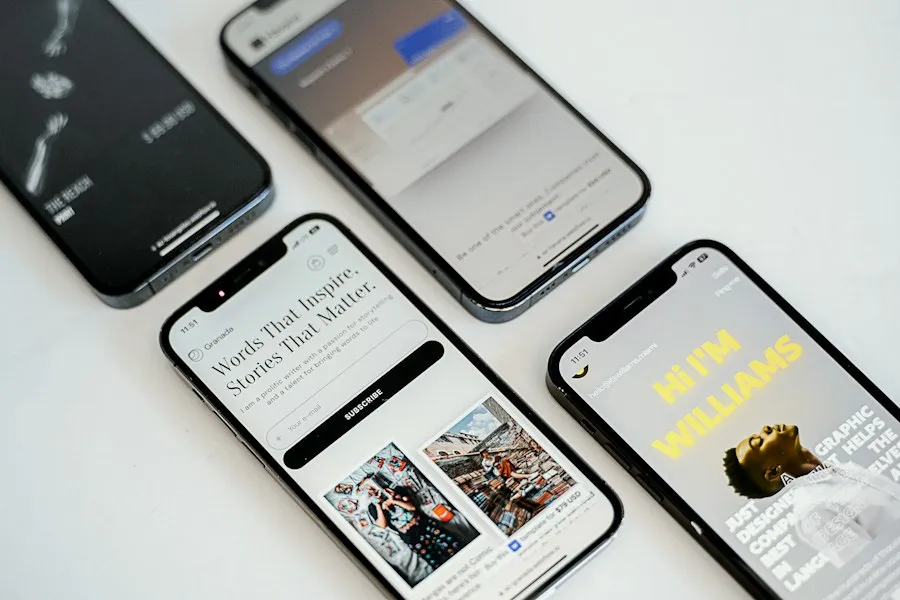 Photo mobile news website design changes